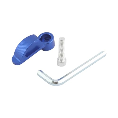 Motorrad Lenker Haken for Universal Gepäck Helm Haken Roller Enduro Dirt Bike Teile(Blue) von SAPIIKEF