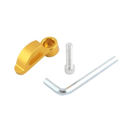 Motorrad Lenker Haken for Universal Gepäck Helm Haken Roller Enduro Dirt Bike Teile(Golden) von SAPIIKEF