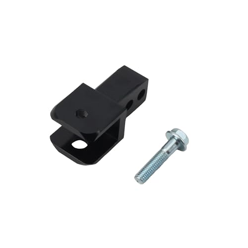 Motorrad Metall Hinten Shock Extender Aluminium Legierung Dirt Pit Bike Shock Riser Mit Schraube Shock Riser Höhe Erweiterung Absorber(Black) von SAPIIKEF