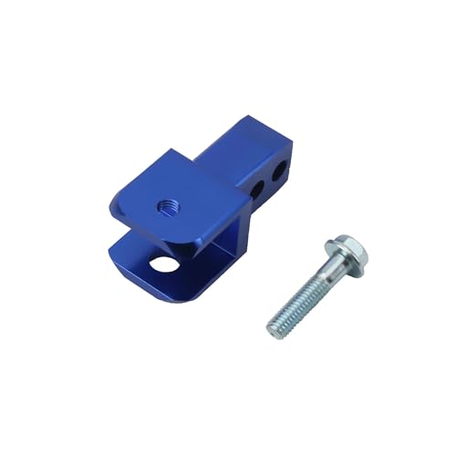 Motorrad Metall Hinten Shock Extender Aluminium Legierung Dirt Pit Bike Shock Riser Mit Schraube Shock Riser Höhe Erweiterung Absorber(Blue) von SAPIIKEF
