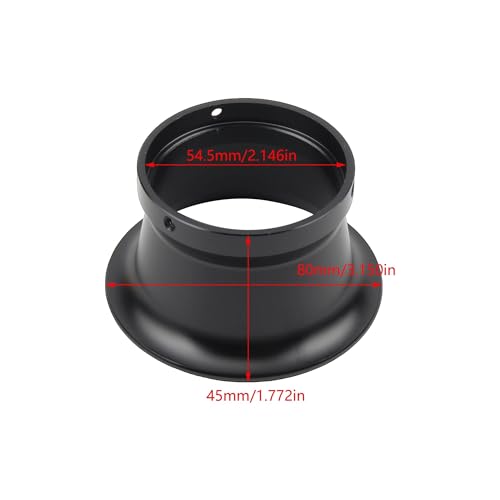 Motorrad Motocross ATV Vergaser Schnittstelle Luftfilter Tasse Horn Wind Tasse 50mm for PE 21 24 26 28 30mm(Small interface 4) von SAPIIKEF