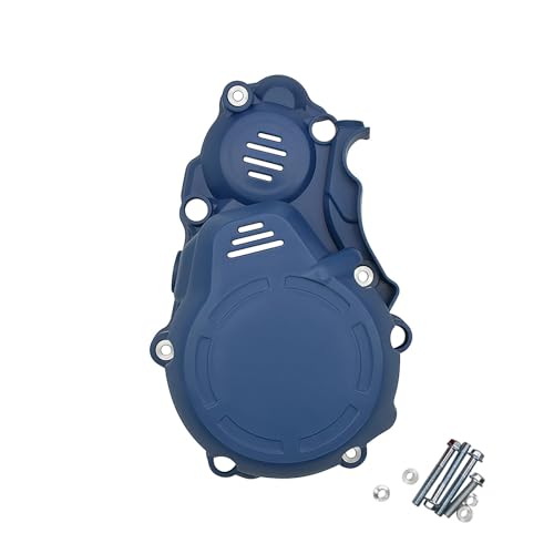 Motorrad Motor Abdeckung Kupplung Magneto Protector for SXF XCF EXC 250 350 2023 for FE FC EC Motocross Zubehör(Ignition Blue) von SAPIIKEF