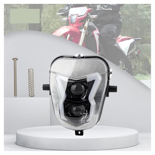 Motorrad Scheinwerfer Lampwick for CRF 450 CRF450L CRF450XR Kopf Licht 2019 2020 Motocross Dirt Bike Scheinwerfer Enduro von SAPIIKEF