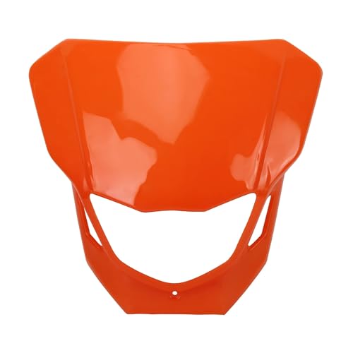 Motorrad-Scheinwerferabdeckung, Motorrad-Scheinwerfer-Schatten, Scheinwerfer for WR250F WR450F YZ250F YZ450F Dirt Pit Bike Zubehör(Orange) von SAPIIKEF