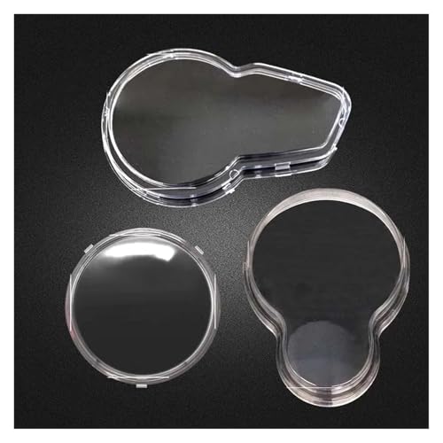 Motorrad Tachometer Tachometer Dashboard Instrument Glas Kunststoff Objektiv Abdeckung for Roller Moped ATV E-Scooter Motocross(Type06) von SAPIIKEF