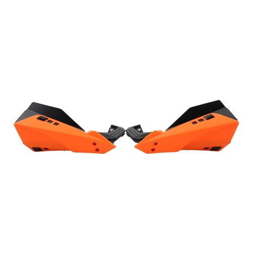 Motorrad Universal Handschutz for Motorrad Pit Bike Lenker Schild Handschutz Schutz(Orange) von SAPIIKEF