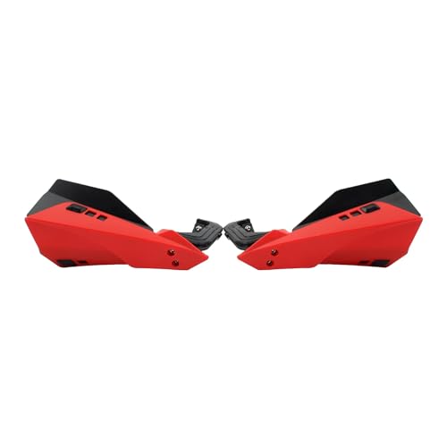 Motorrad Universal Handschutz for Motorrad Pit Bike Lenker Schild Handschutz Schutz(Red) von SAPIIKEF