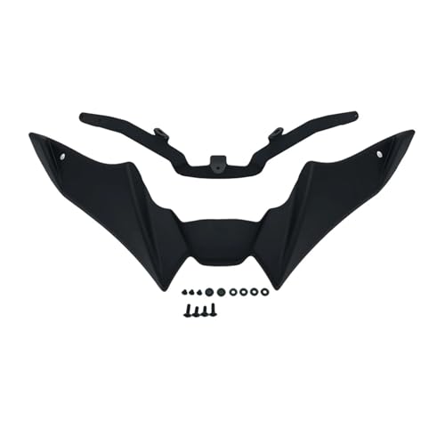 Motorrad Vorderrad Kotflügel Schnabel Nase Kegel Erweiterung Extender Gugel Spoiler Abdeckung for MT-09 MT09 SP 2021 2022 2023(Black) von SAPIIKEF