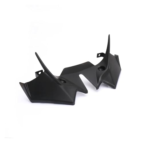 Neue Motorrad Frontspoiler Verkleidung Winglet Aerodynamische Flügel Abdeckung Trim for Z650 Z 650 z650 2021 2022 2023 2024(Black) von SAPIIKEF