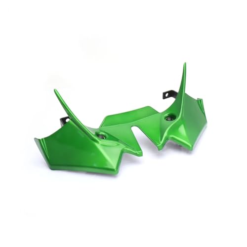 Neue Motorrad Frontspoiler Verkleidung Winglet Aerodynamische Flügel Abdeckung Trim for Z650 Z 650 z650 2021 2022 2023 2024(Green) von SAPIIKEF