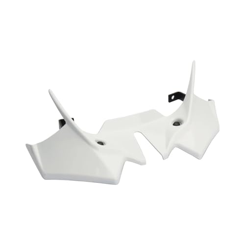 Neue Motorrad Frontspoiler Verkleidung Winglet Aerodynamische Flügel Abdeckung Trim for Z650 Z 650 z650 2021 2022 2023 2024(White) von SAPIIKEF