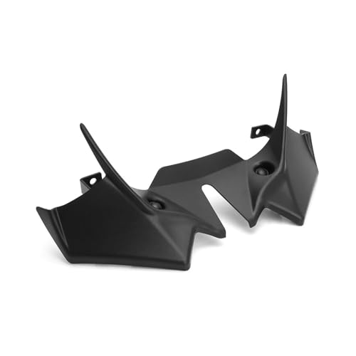 New Motorcycle Front Spoiler Fairing Winglet Aerodynamic Wing Cover Trim For Z650 Z 650 z650 2021 2022 2023 2024(Black) von SAPIIKEF