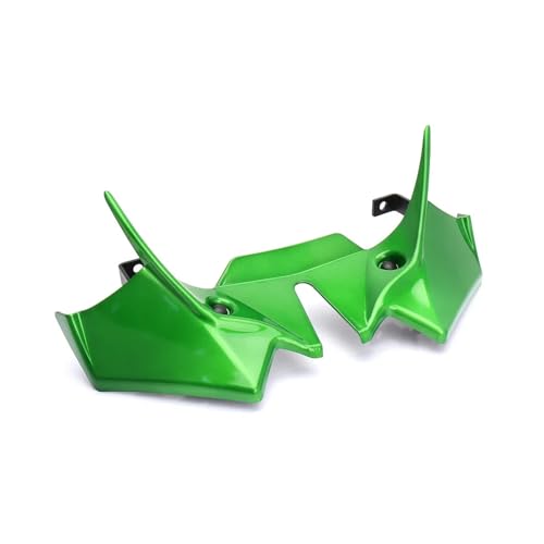 New Motorcycle Front Spoiler Fairing Winglet Aerodynamic Wing Cover Trim For Z650 Z 650 z650 2021 2022 2023 2024(Green) von SAPIIKEF