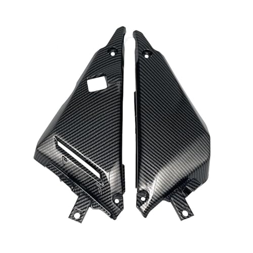 Passend for Z-650 650 2017-2023 Motorrad-Seitenabdeckungs-Trimmrahmen-Shell-Gugelplatten-Verkleidung Z650 650 Zubehör(Carbon Look-1 Set) von SAPIIKEF