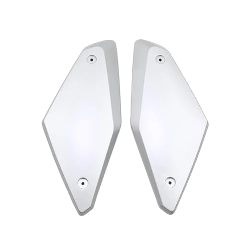 Rahmenseitenteile for CB650R 2019 2020 2021 2022 2023 CBR650R Motorrad-Lufteinlass-Ram-Abdeckung Tankdeckel Shell Protector(Silver) von SAPIIKEF