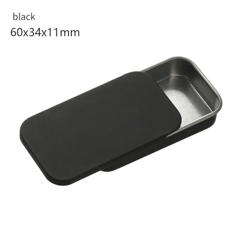 SAPIIKEF 1 PC Mini Zinn Metall Box versiegelt Glas Verpackung Boxen Schmuck Candy Box kleine Lagerung Dosen Münze(Burgundy) von SAPIIKEF