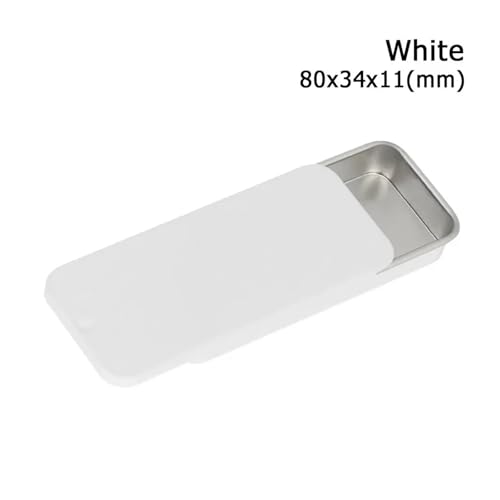SAPIIKEF 1 PC Mini Zinn Metall Box versiegelt Glas Verpackung Boxen Schmuck Candy Box kleine Lagerung Dosen Münze(Plum) von SAPIIKEF