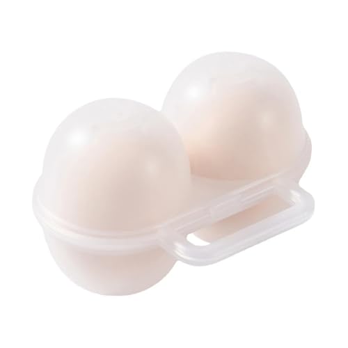 SAPIIKEF 1PC Outdoor Tragbare Eierkarton Fall-Proof Aufbewahrungsbox Reise Stoßfest Camping Breakproof Eierablage Frühstück(1PC) von SAPIIKEF