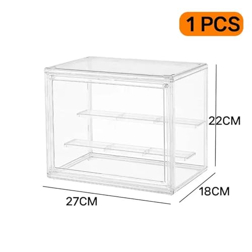 SAPIIKEF Display Rack Transparent Ladder Anime Car Model Blind Box Cardboard Box Packaging Storage Box(Transparent) von SAPIIKEF