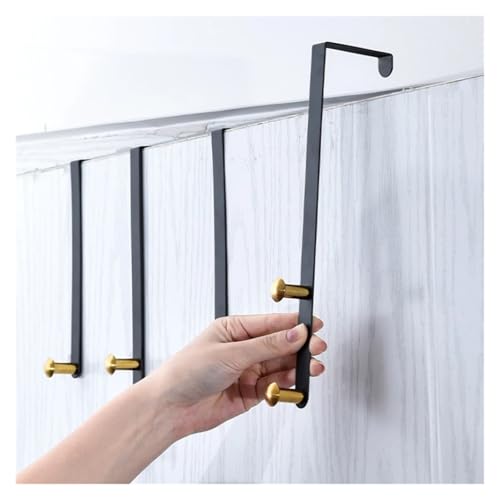 SAPIIKEF Edelstahl Hut Kleiderbügel Haken Halter Schrank Tür Küche Schrank Zurück Lagerung Halter Rack Organizer Hängen(15cm) von SAPIIKEF