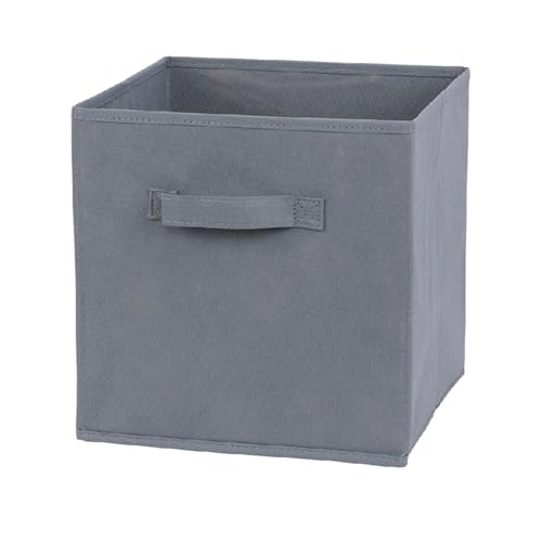 SAPIIKEF Faltbare Stoff-Aufbewahrungswürfel, Schublade for Schrank und Spielzeugaufbewahrung, Haushaltswaren, Kleidung(Grey) von SAPIIKEF