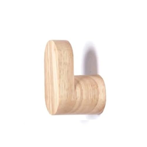 SAPIIKEF Holzhaken, dekorativer Schlüsselhalter, Türhänger, Wandgarderobe, Mehrzweck-Küchen- und Badezimmerzubehör, Aufbewahrungs-Gadgets, Organisation(Rubber Wood) von SAPIIKEF