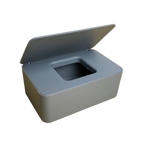 SAPIIKEF Neue Tissue-Box aus Kunststoff, Feuchttücherhalter, Papiertücher, Tissue-Aufbewahrungsbox, Papierhandtuchspender, Servietten-Organizer(Green) von SAPIIKEF