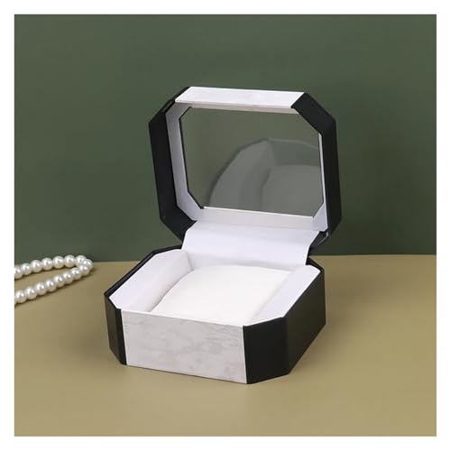 SAPIIKEF Uhrenbox Hochwertige europäische Herren-Uhrenbox aus Acryl, Uhrenaufbewahrungsbox(White) von SAPIIKEF