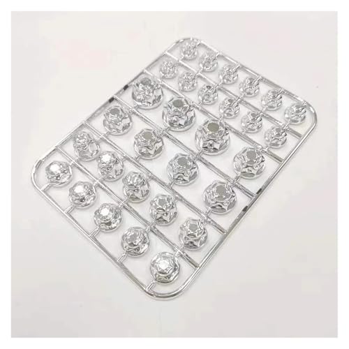 Universal Motorcycle Screw Decorative Cover Prevent Screws from Rusting Beautify Motorcycles Multicolor Screw Cap(Silvery B) von SAPIIKEF