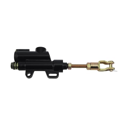 Universal Motorrad Dirt Pit Bike ATV Hinten Hydraulische Brems Zylinder Pumpe Quad Teile 50cc 70cc 110cc 125cc 150cc 250cc(Black) von SAPIIKEF