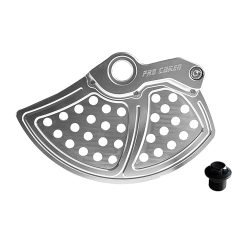 Vorne Hinten Bremsscheibe Schutz Protector Abdeckung for SX SX-F XC XC-F EXC EXC-F XC-W XCF-W Sechs Tage TPI 125-500 2016-2022 2023(Front Silver) von SAPIIKEF