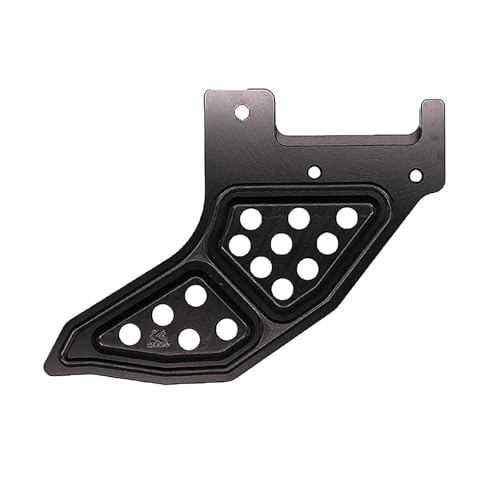 Vorne Hinten Bremsscheibe Schutz Protector Abdeckung for SX SX-F XC XC-F EXC EXC-F XC-W XCF-W Sechs Tage TPI 125-500 2016-2022 2023(Rear Black) von SAPIIKEF