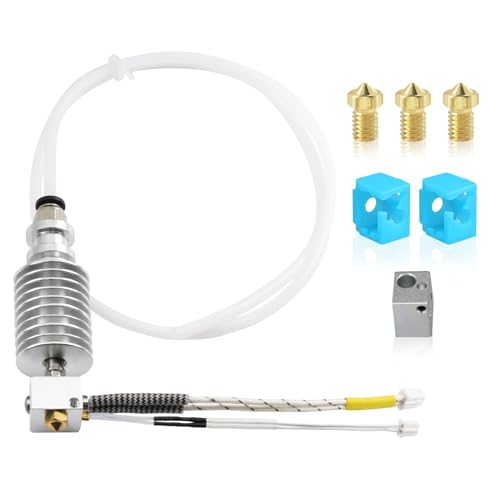 5Aplusrerap I3 Mega Hotend 3D Drucker Extruder Druckkopf 12V Heizung V5 Bowden Upgraded J-Head 3D Drucker Teile für Anycubic I3 Mega Mega-S Extruder 1,75mm MK3 I3, 1 Stück von SAPLUSREPRAP