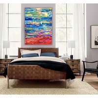 Abstrakte Landschaft | Kunstdruck Abstrakte Landschaft | Kunstdruck von SARAHGEESEYSTUDIO