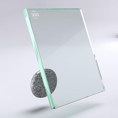 Maßanfertigung von VSG Verbundsicherheitsglas für Größen von 40x40cm bis 100x200cm - klares und mattes VSG aus Floatglas für Fenster, Türen, Vordächer, Terrassenüberdachungen, Carports (Klar, 10,76mm) Maßanfertigung von VSG Verbundsicherheitsglas für Größen von 40x40cm bis 100x200cm - klares und mattes VSG aus Floatglas für Fenster, Türen, Vordächer, Terrassenüberdachungen, Carports (Klar, 10,76mm) von SARAR