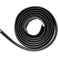 SAREI Dichtgummi, 2000 x 200 x 9 mm, Schwarz, EPDM / Kautschuk von SAREI