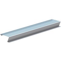 Sarei - Laubschutz Aluminium natur, Lochblech, rg 80 x 1,25 m von SAREI