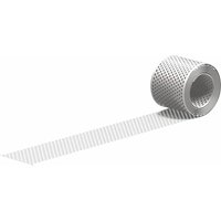 Sarei - Vogelschutz- und Lüftungsgitter 5 m x 100 mm weiß Dachabschlüsse von SAREI