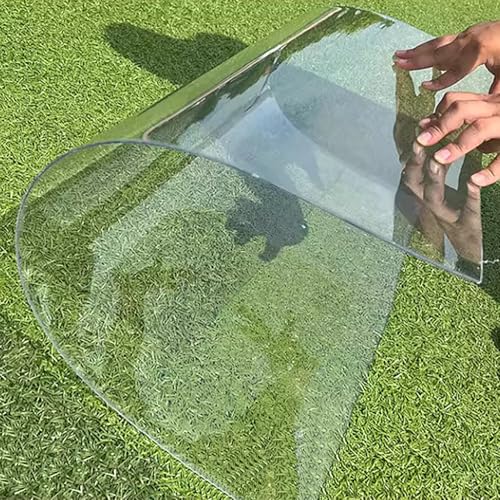 1mm Dicke Polycarbonat Platte, Transparente PC Endurance Board, Schlagfeste Gewächshausplatten, Für Garten, Frühbeet, Vordächern(1.22x9m/4x29.5ft) von SARKEY