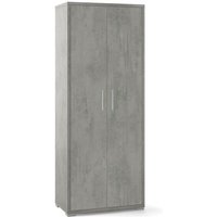 Sarmog - Hoher Mehrzweckschrank mit zwei Türen Beton Cemento 71x41x h199 cm Sarmog - Hoher Mehrzweckschrank mit zwei Türen Beton Cemento 71x41x h199 cm von SARMOG