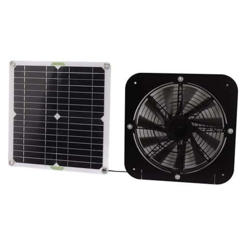 SAROAD Mono-Polykristallines Solarpanel mit 13,5 Zoll Abluftventilatorhalterung Photovoltaik Lüfter Lüftung Kühlung Solarpanel SAROAD Mono-Polykristallines Solarpanel mit 13,5 Zoll Abluftventilatorhalterung Photovoltaik Lüfter Lüftung Kühlung Solarpanel von SAROAD