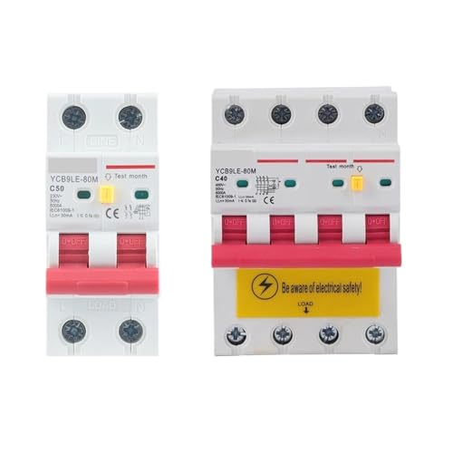 2P 4P 230V RCBO MCB 30mA Residual Current Circuit Breaker With Over Current And Leakage Protection 6-63A YCB6HLN-63 PLUS(4,25A) von SARSSXOKV