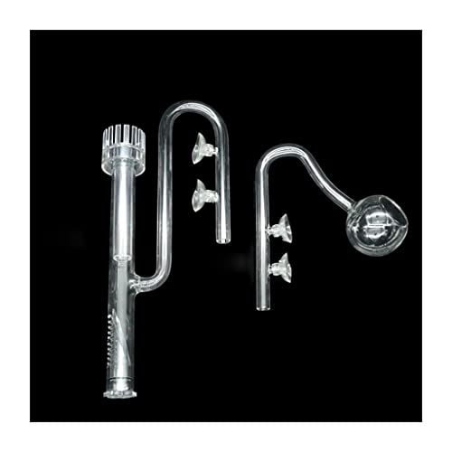 1 Stück Aquarium-Lily-Pipe-Set – Zufluss- und Abflussglas-Skimmer for Aquarium – Verbessert den Wasserfluss und das Pflanzenwachstum(V-Set 13mm) von SASAS