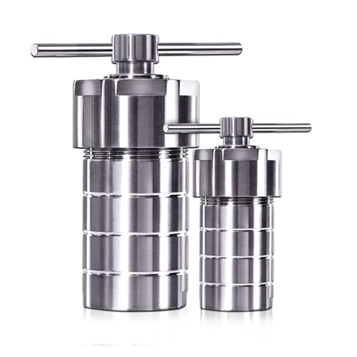 1 Stück Hydrothermalsynthesereaktor – Hochtemperatur-Autoklav mit PTFE-Auskleidung for den Laborgebrauch(50ml set) von SASAS