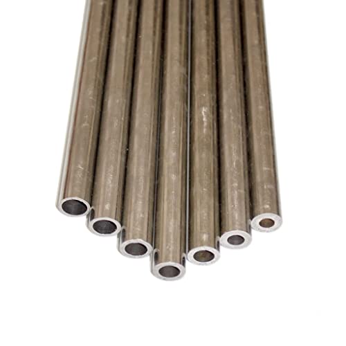 1 Stück OD 13 mm nahtloses Stahlrohr – Präzisionslegierter Stahl for Heimwerkerprojekte und Bastelarbeiten(ID-11mm Od13mm-200mm-l) von SASAS