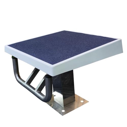 1 Stück SUS-Sprungplattform – Rutschfestes Sprungbrett for Schwimmbäder, Wettkämpfe/Training – Geneigtes Gerät for Wassersportzentren und Stadien(Sea Blue) von SASAS