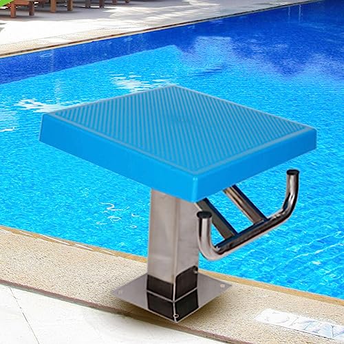1 Stück Sprungbrettplattform aus 304er Edelstahl – rutschfeste Oberfläche, 15° Neigung, trägt 272 kg – for Wettkampfschwimmen und Training 1 Stück Sprungbrettplattform aus 304er Edelstahl – rutschfeste Oberfläche, 15° Neigung, trägt 272 kg – for Wettkampfschwimmen und Training von SASAS