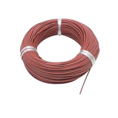 1 Stück hocheffizientes Kohlefaser-Fußbodenheizkabel - 6k 67ohm Infrarot-Heizdraht aus Silikonkautschuk for warme Böden(50m) von SASAS