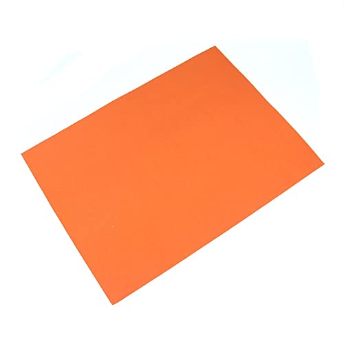 10 Stück Eva-Schaumstoffplatten – buntes Bastelpapier for DIY-Projekte, Scrapbooking und Schulbasteleien – 1 mm dick, perfekt for Kinder und Klassenzimmerdekorationen(Orange2) von SASAS
