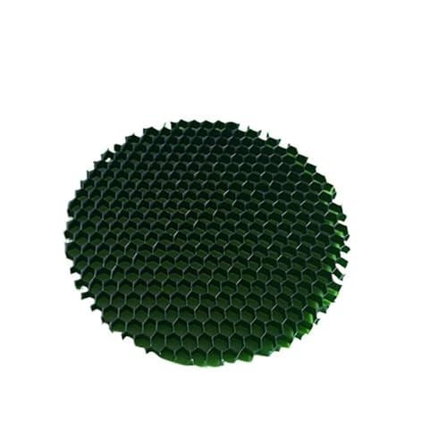 3 mm Aluminium-Wabengitter-Abdeckung for LED-Downlights – blendfrei, 95% Lichtdurchlässigkeit for Strahler und Downlights(55mm) von SASAS
